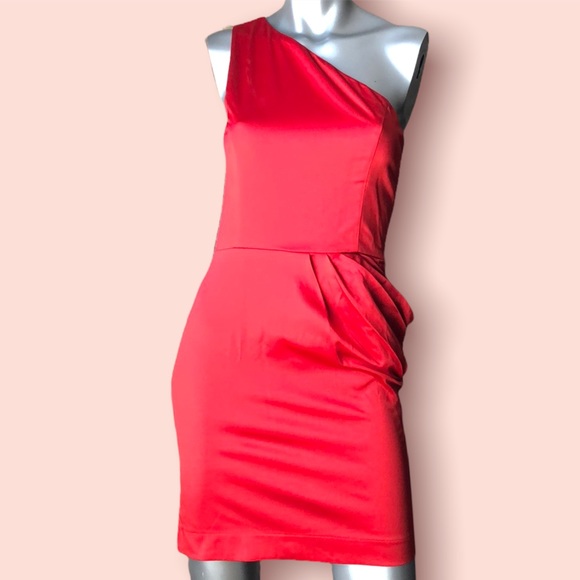 One Shoulder Cocktail Dress - Picture 5 of 5